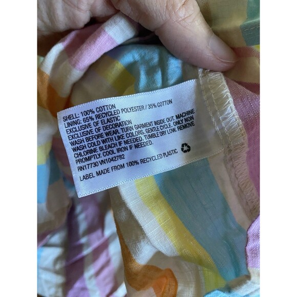 Lot Of 2 Cat & Jack Girls Dress & Tank Size L 10/12 100% Cotton Great Condition - Picture 6 of 9